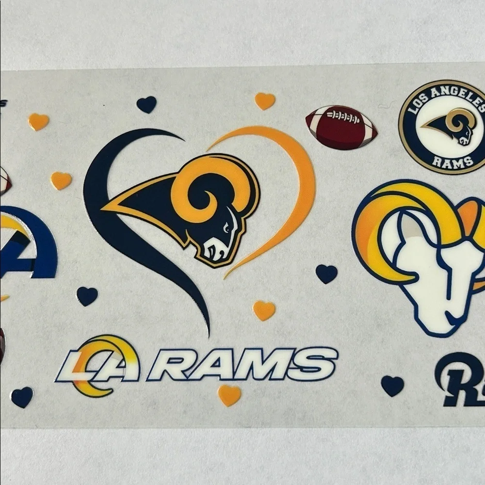Rams Cup Decal 284